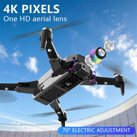 gps dronek profesional hd dual camera wifi fpv mini drone brushless motor