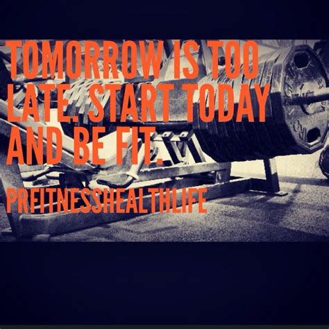 tomorrow   late start today   fit body  soul lifestyle