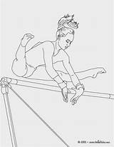 Coloring Pages Gymnastics Elbow Getdrawings Info sketch template