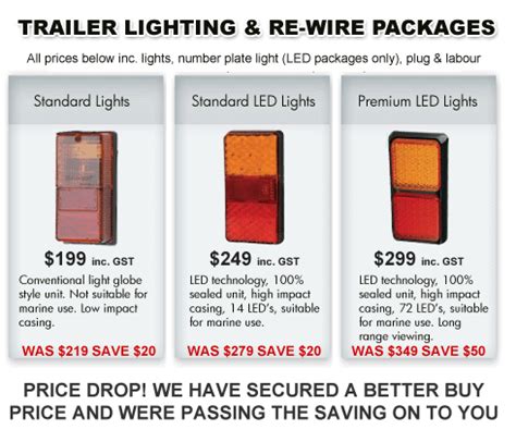 led trailer lights wiring  installs  professionals