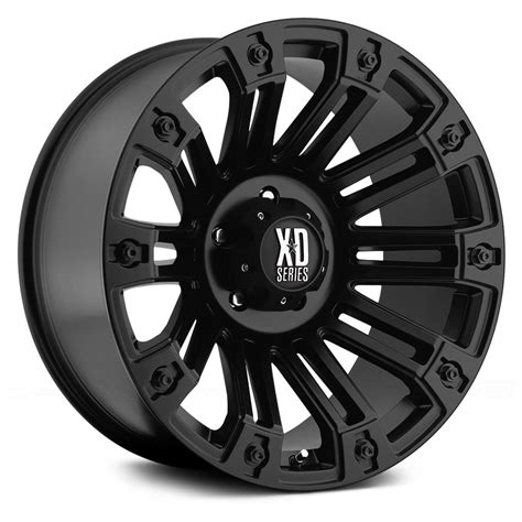 xd series brigade wheels satin black rims