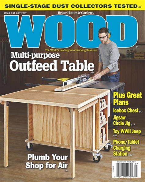 wood issue  july  woodworking plan  wood magazine