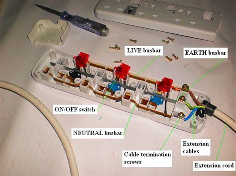 extension cord circuit diagram