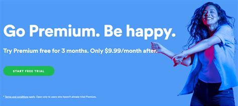 spotify extends premium  trial   months
