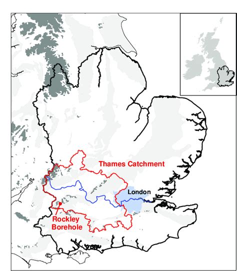 map   english lowlands study region bold     scientific diagram