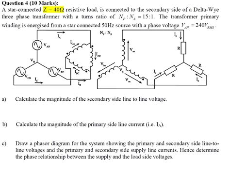 solved question   marks  star connected   cheggcom