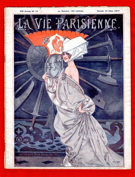 la vie parisienne samedi 10 mars 1917 art deco nouveau
