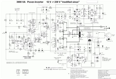 power inverter  dc   ac electronic schematics