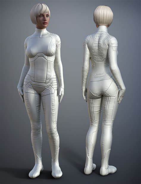 space uniform for genesis 8 female s daz 3d