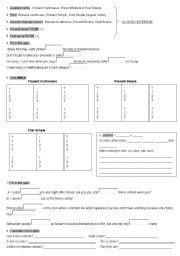 english teaching worksheets grammar revision