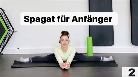 spagat fuer anfaenger youtube