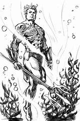 Manta Pages Aquaman sketch template