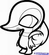 Pokemon Coloring Pages Chibi Cute Baby Snivy Colouring Search Google Print Color Away Take Library Clipart Draw Visit Getcolorings Getdrawings sketch template