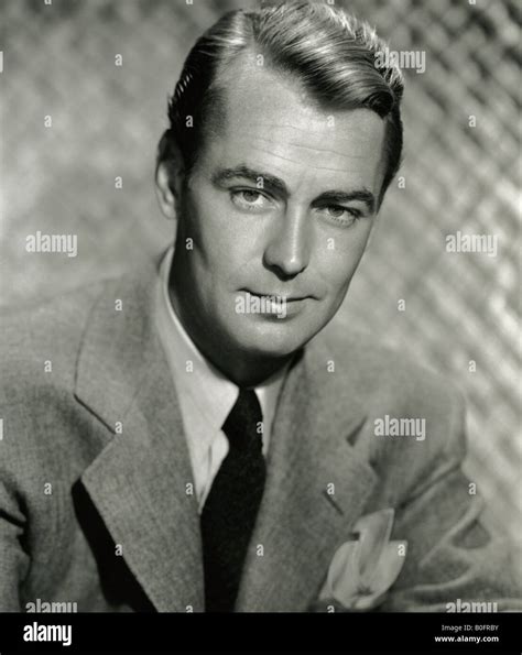 alan ladd  film actor stock photo alamy