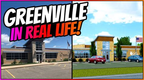 greenville roblox  real life comparing greenville roblox  real life youtube