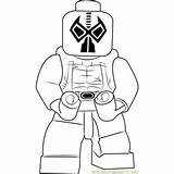 Lego Bane Coloring Pages Cyborg Coloringpages101 sketch template