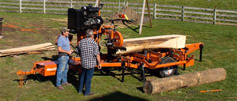 lt super hydraulic portable sawmill wood mizer