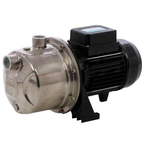 saer  priming stainless steel shallow  jet pump  gph  hp   ports