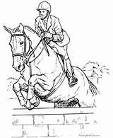 Horse Jumping Coloring Pages Color Printable Colouring Over Choose Board Drawings Sheets sketch template
