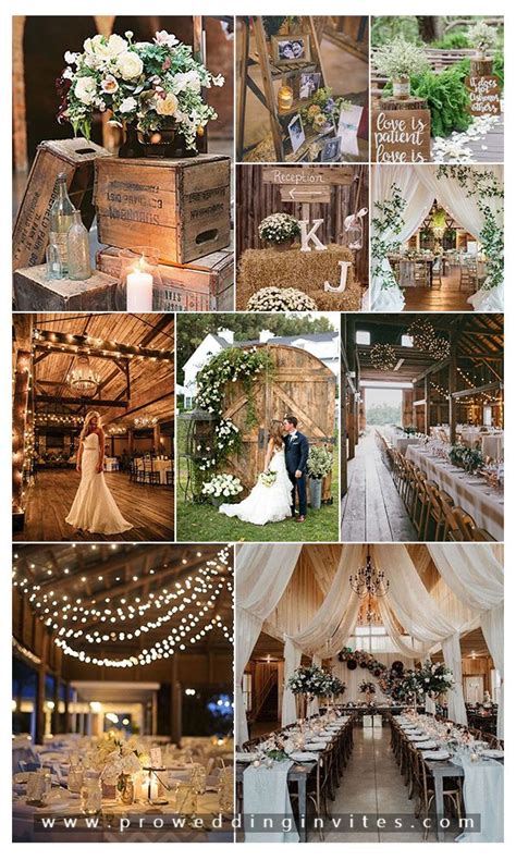 25 Treacly And Romantic Rustic Barn Wedding Decor Ideas
