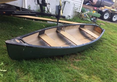 town discovery sport canoe  square stern  wide  stable  sale  united states