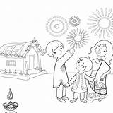 Festivals Festival5 Getdrawings Baisakhi Pongal Coloringkids sketch template