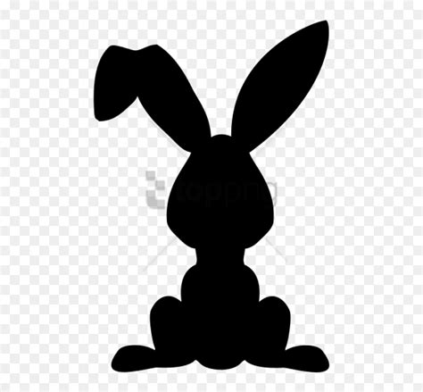easter bunny ears png easter bunny silhouette svg transparent png vhv