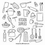 Kitchen Tools Coloring Pages Choose Board Doodle sketch template