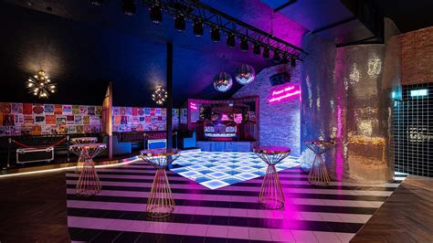 retro nightclub superfly disco has brought its light up dance floor to