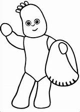 Garden Night Coloring Pages Colouring Iggle Piggle Cbeebies Book Info Printable Kids Colorir Desenhos Pintar Para Drawing Birthday Da Colour sketch template