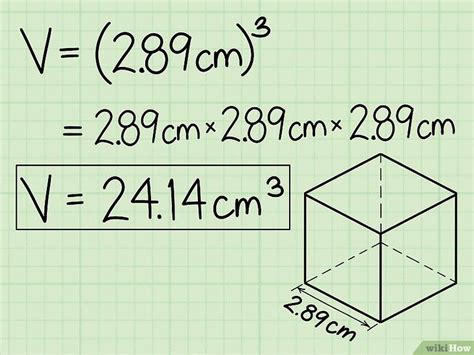 3 modi per calcolare il volume di un cubo wikihow