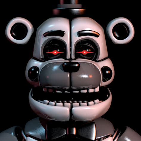 [c4d] the fourth closet funtime freddy render model by