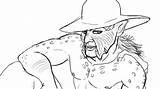Jeepers Creepers Creeper sketch template