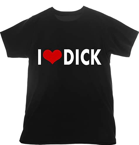 dick i love fuck t shirt i love cock clothing basic tee t