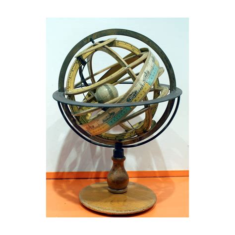 esfera armilar  de ptolomeo  de  xx artsvalua