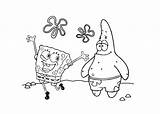 Spongebob Coloring Pages Gangster Patrick Cartoon Getcolorings Print Printable Bob sketch template