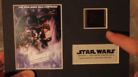 star wars  empire strikes  original film cell