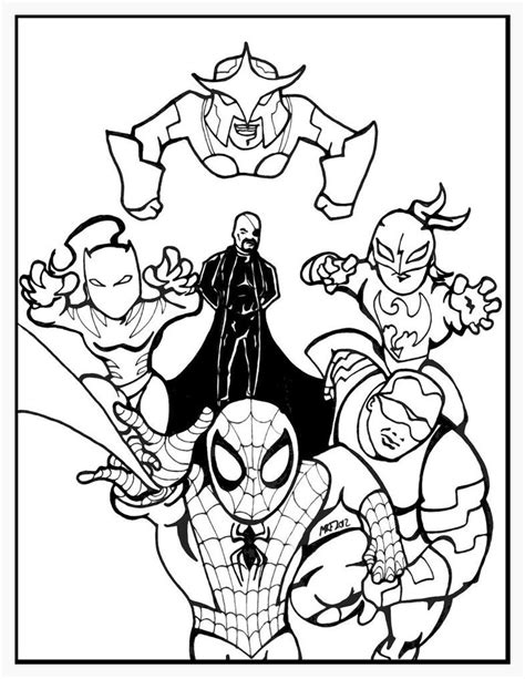 ultimate spiderman coloring pages coloring home