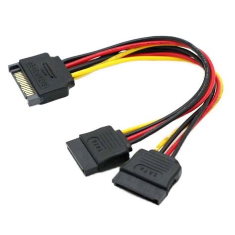 ainara  splitter high quality male  female psu cable sata male   female psu extension