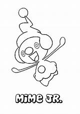Mime Pokemon Jr Coloring Pages Colorir Para Desenho Fire Type Tipo Hellokids Color Do Online Mon Ginas Pok Quico Ps sketch template