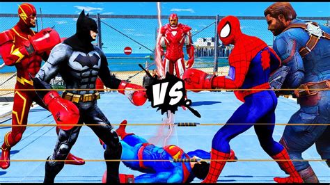 Download Shazam Vs Superman Vs Flash Vs Hulk Vs Thor Vs Spiderman