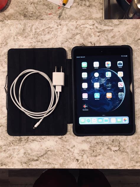 ipad mini    good condition  gb  storage    case  charger