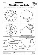 Weather Kids Symbols Printable Printables Activities Coloring Kindergarten Colour Seasons Preschool Cards Pages Severe School Icons Bad Signs Choose Board sketch template