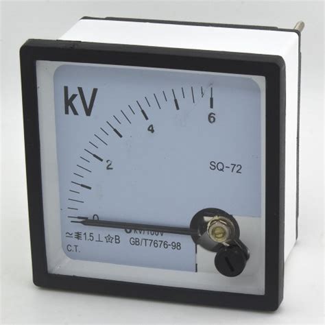 sq   series mm pointer ac analog voltmeters