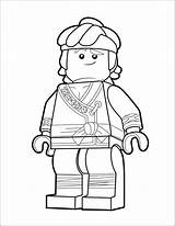 Cole Coloring Ninjago Lego Pages Movie Kids Popular sketch template