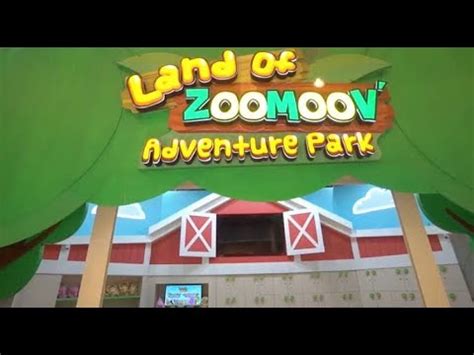 land  zoomoov adventure park youtube