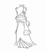 Rosalina Harmonie Princesse Floating Sketchite Majestic Visiter sketch template