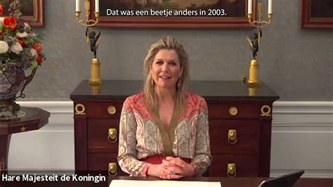 koningin maxima viert  jaar kletsmaatjes youtube