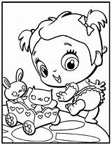 Alive Baby Coloring Pages Doll Getcolorings Printable Color sketch template