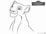 Lion Coloring Pages Nala Guard Kids Printable Drawing Color Print sketch template